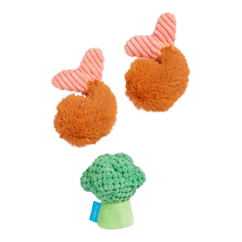 Sizzlin' Sea & Tree Sampletizer Plush Multi-Part + Enrichment Dog Toy