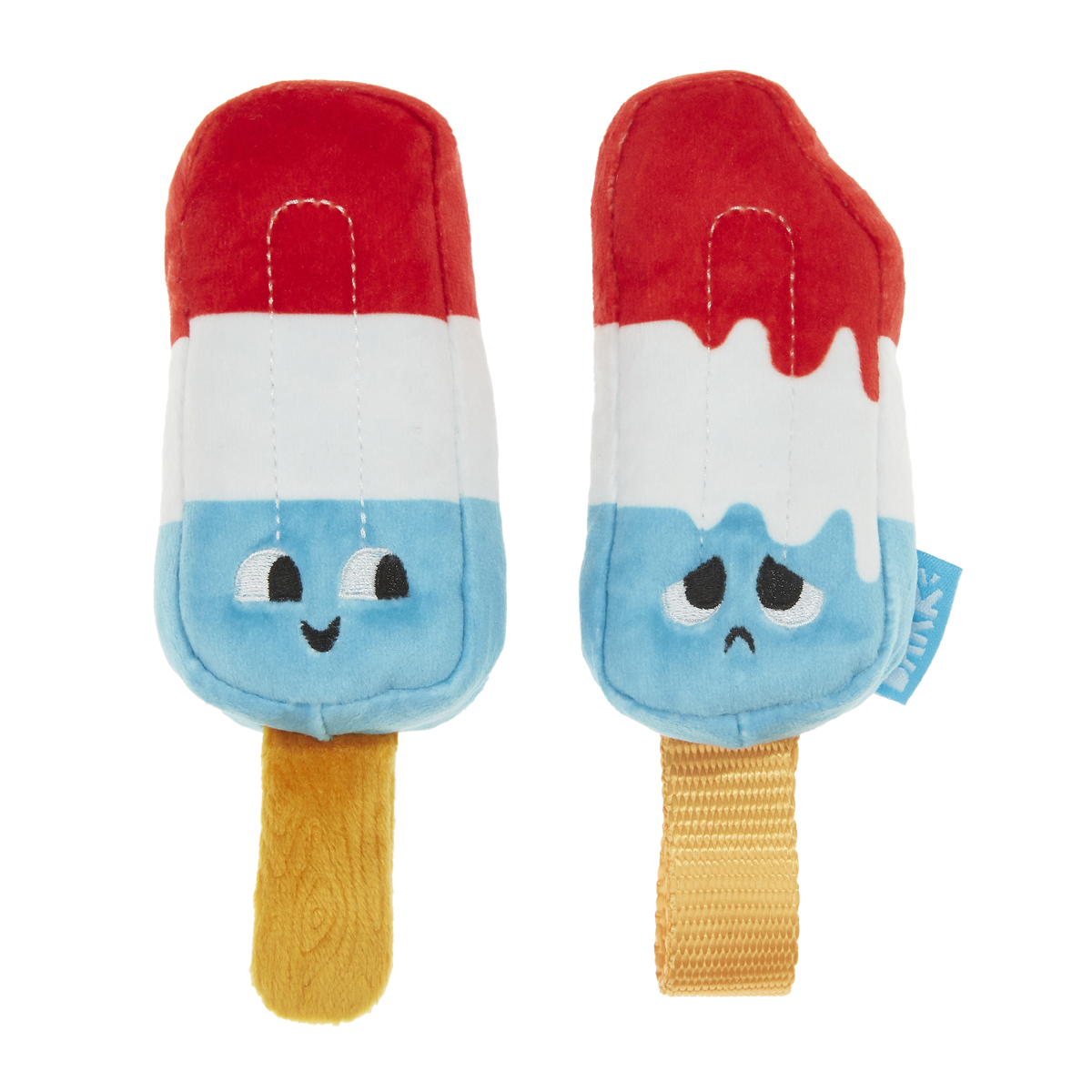 Mom & Popsicle Plush Tug Dog Toy
