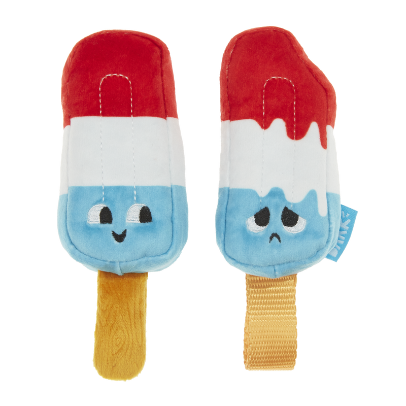 Mom & Popsicle Plush Tug Dog Toy