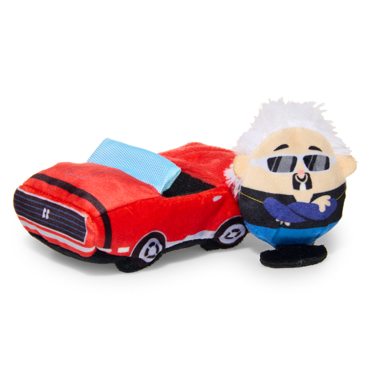Guy's K9 Camaro Plush Multi-Part + Enrichment Dog Toy
