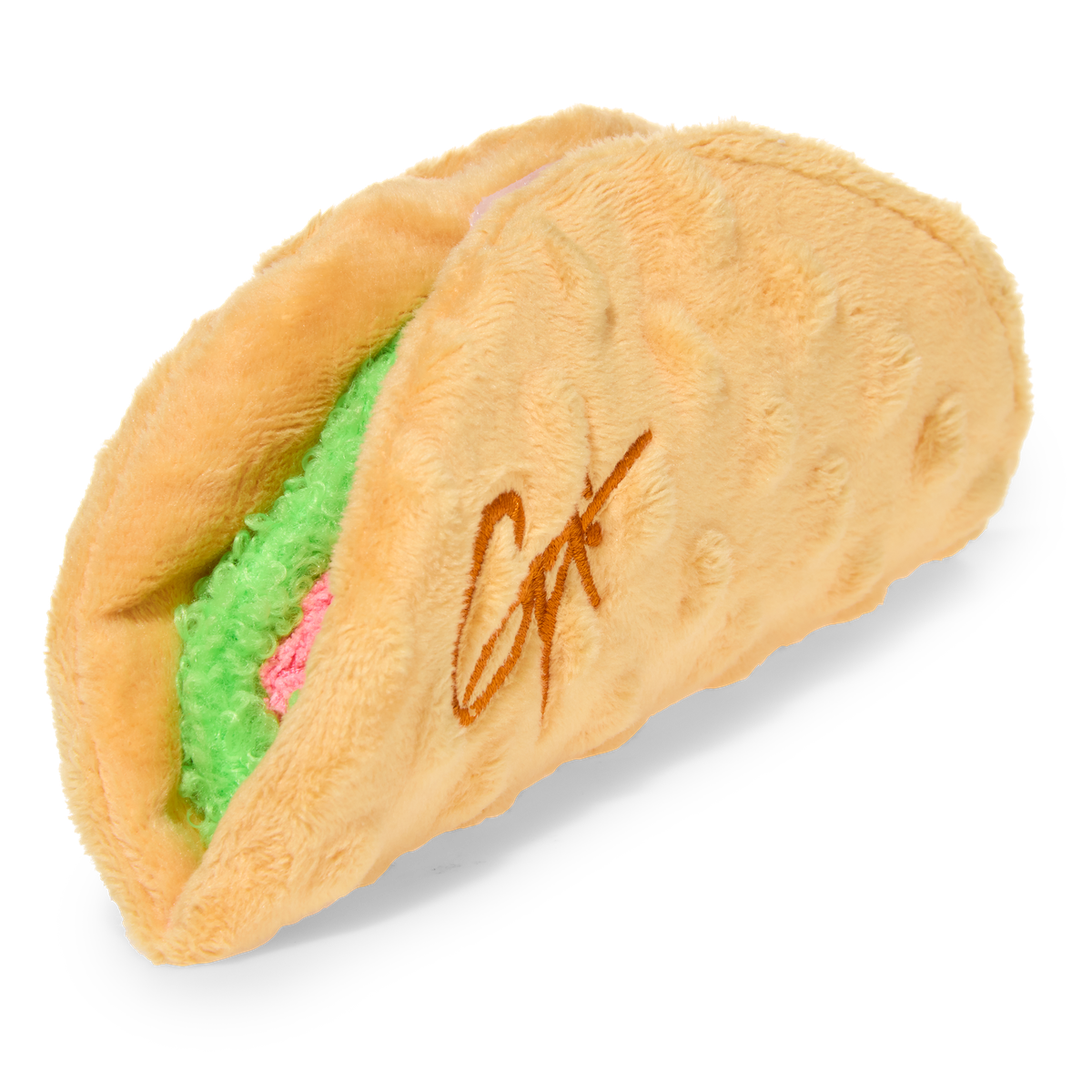 Tuna Won Taco Plush Enrichment Dog Toy