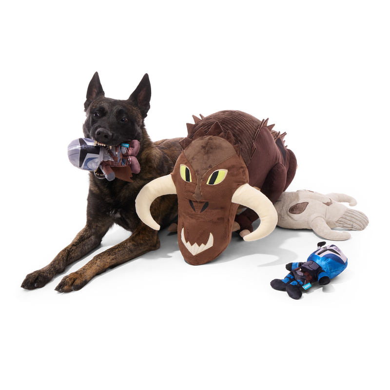 Mythosaur™ Plush XXXL Multi-Part + Enrichment Dog Toy