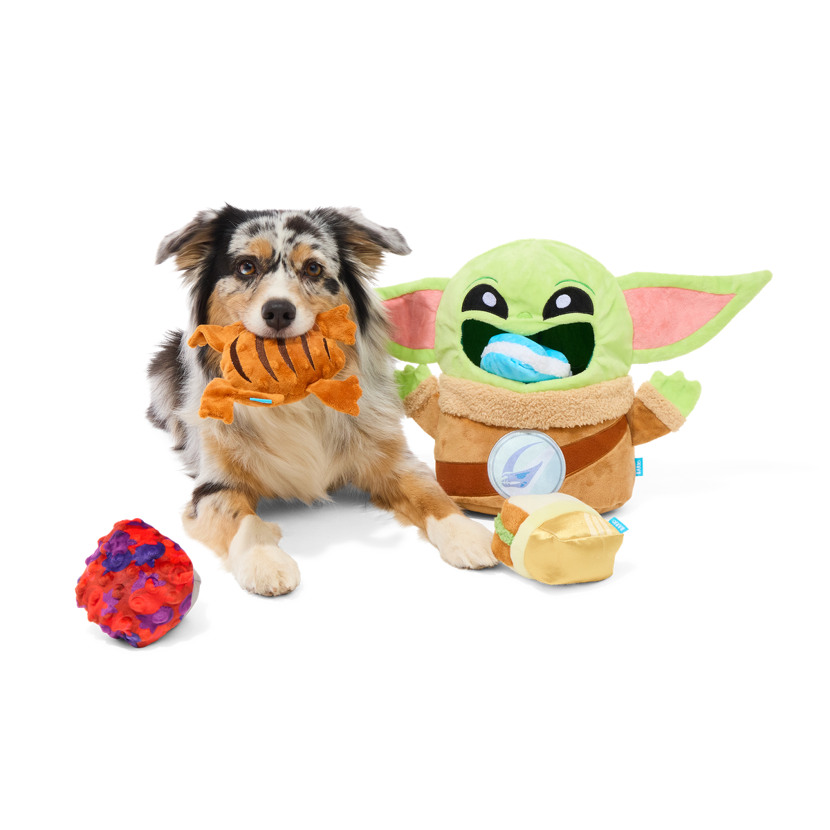 Snack Attack Grogu™ Plush Extra-Large Multi-Part + Enrichment Dog Toy