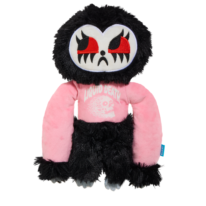 Goth Sloth Plush Tug Dog Toy