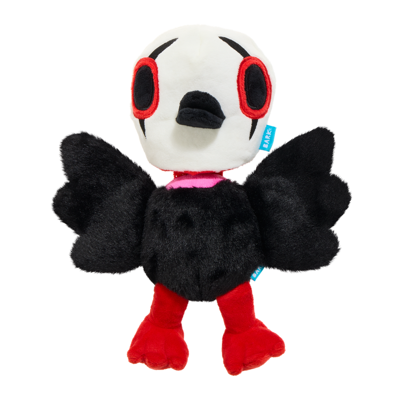 Murder Bird Plush Multi-Part + Tug Dog Toy