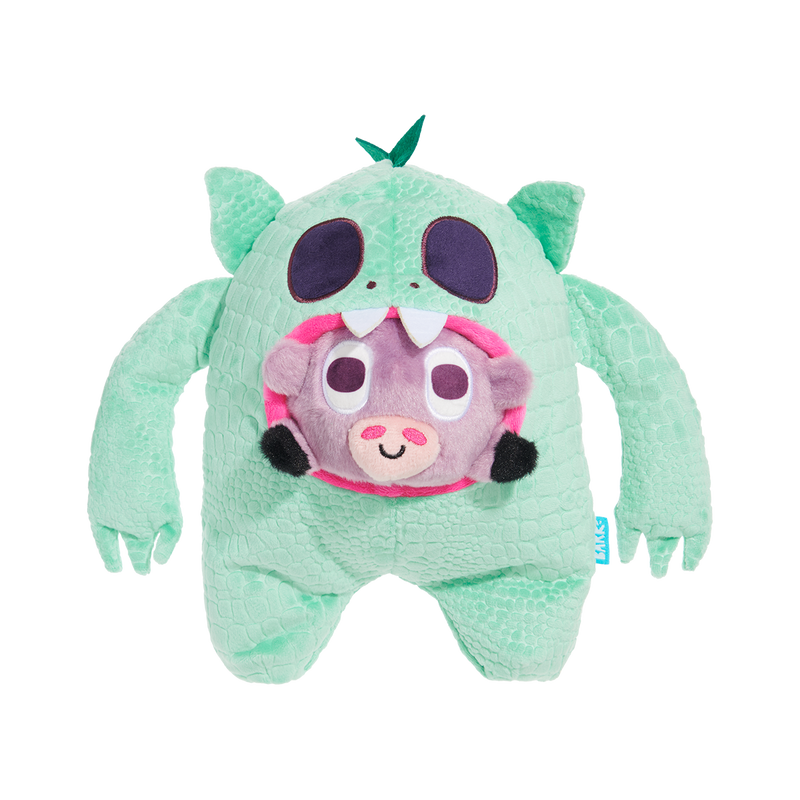 Barbara Chupacabra Plush Multi-Part + Enrichment + Tug Dog Toy