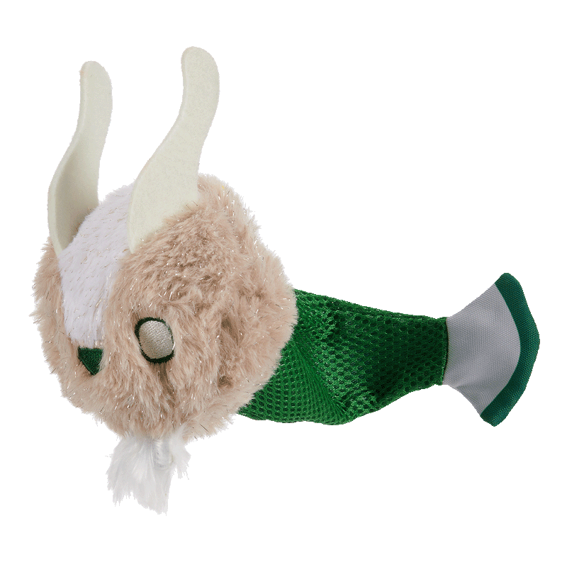 Capricorn Grappler Super Chewer Durable 2-in-1 + Tug + Fetch Dog Toy