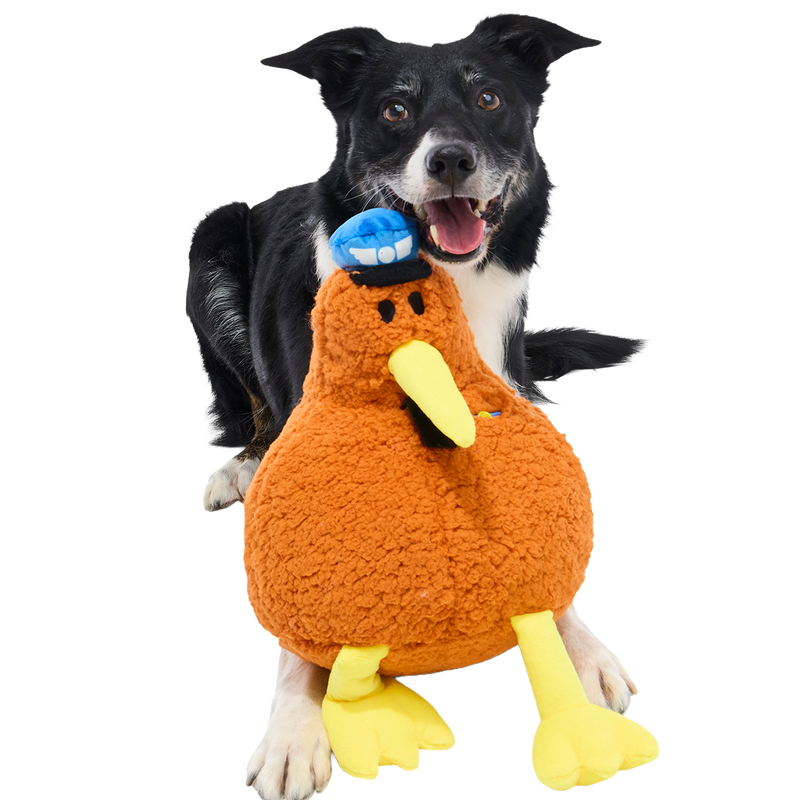 Captain Kiwi Plush Extra-Large Tug Dog Toy