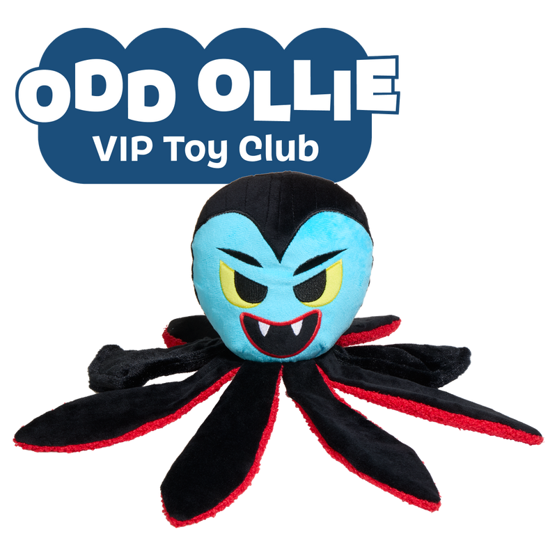 Ollie the Octopus Club, Plush Tug Monthly Dog Toys