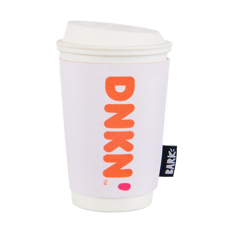 Dunkin'® Donuts Coffee Cup Super Chewer Durable Enrichment Dog Toy