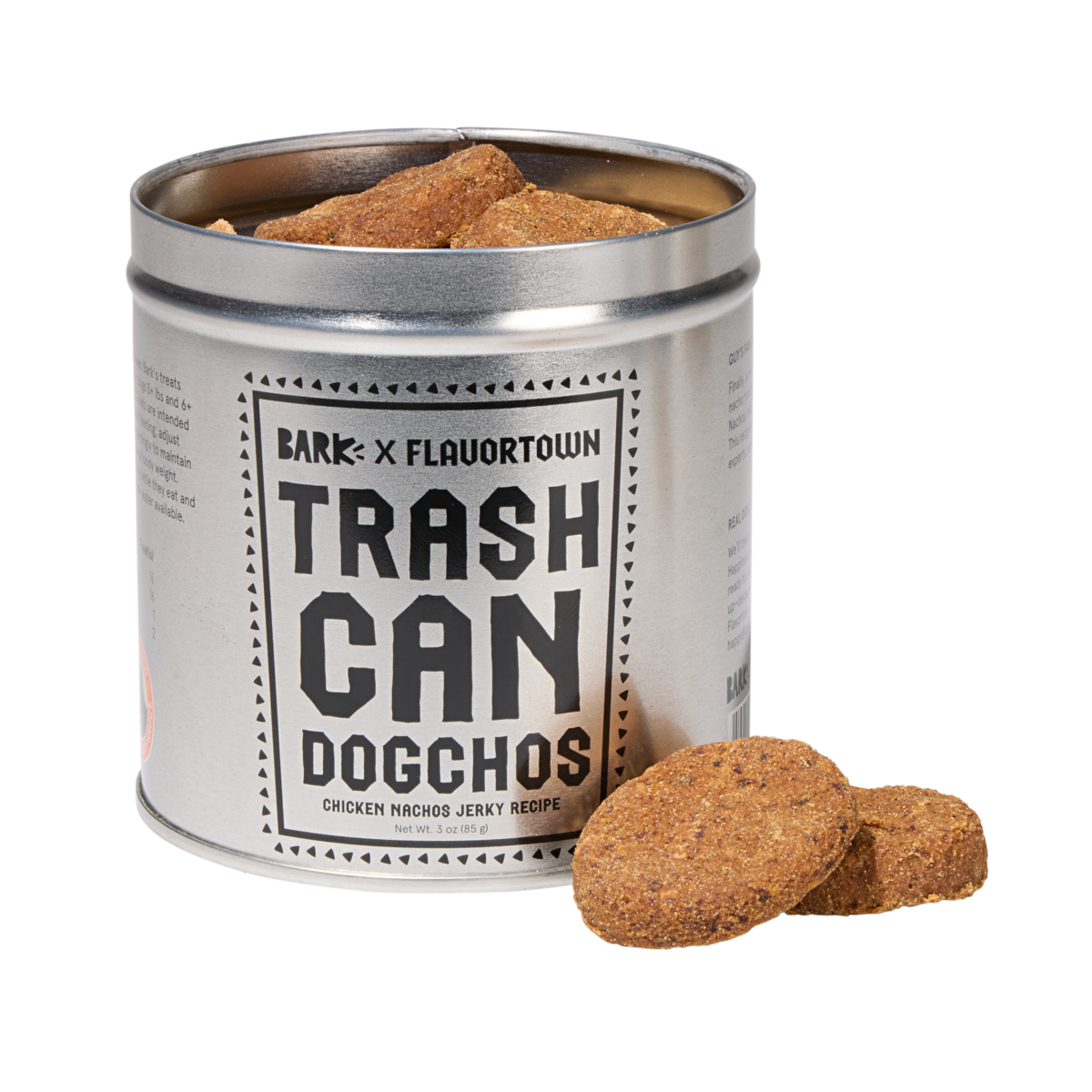 Trash Can Dogchos Chicken Nachos Jerky Dog Treats, 3 oz