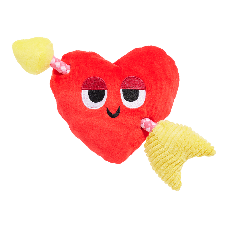 Heart Throbert Plush Tug Dog Toy