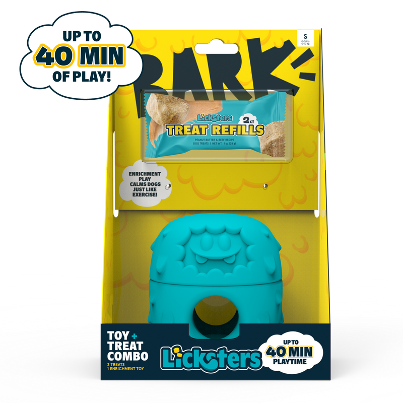 Licksters: Starter Kit (Toy + 2 Treat Packs)