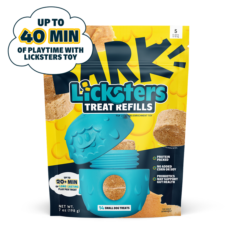 Licksters Treat Peanut Butter + Beef Treats 7 oz Refill