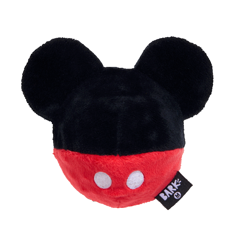 Mickey Mouse Ball Super Chewer Durable 2-in-1 + Fetch Dog Toy
