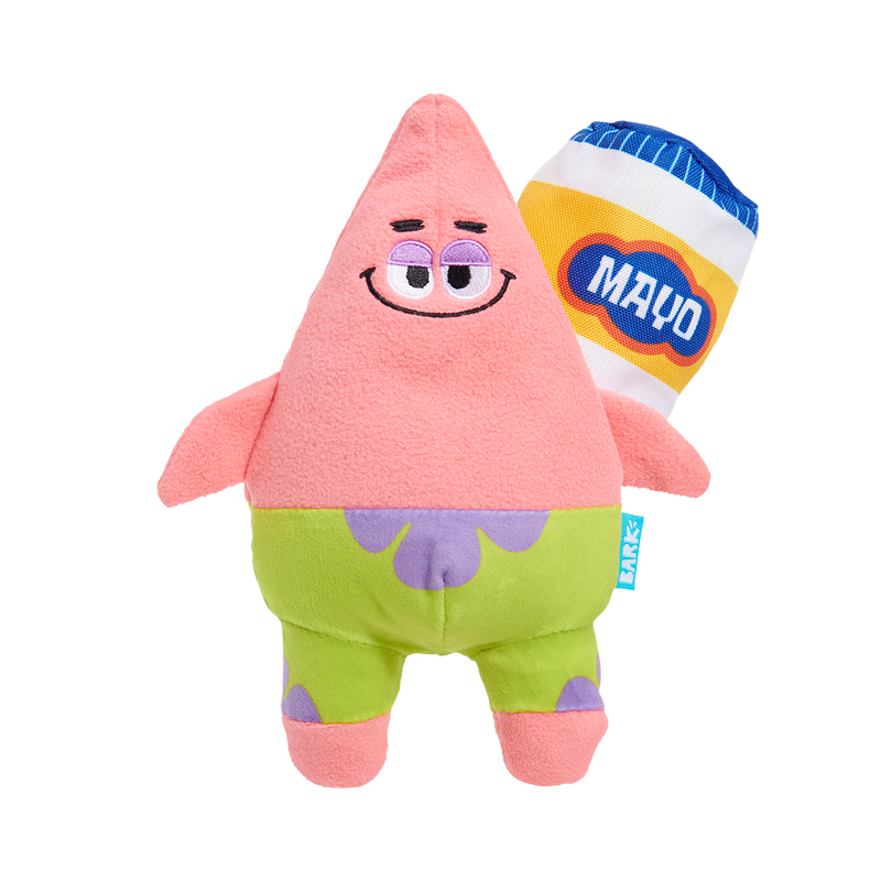 Patrick’s Squeakret Talent Plush 2-in-1 Dog Toy