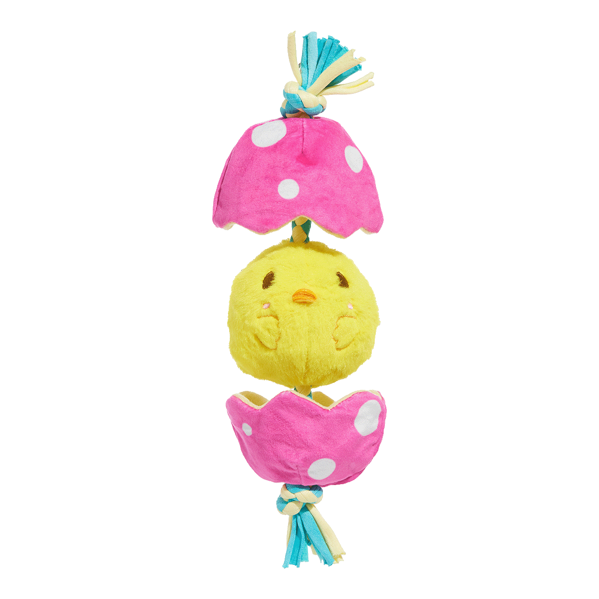 Peep-A-Bird Plush Tug Dog Toy