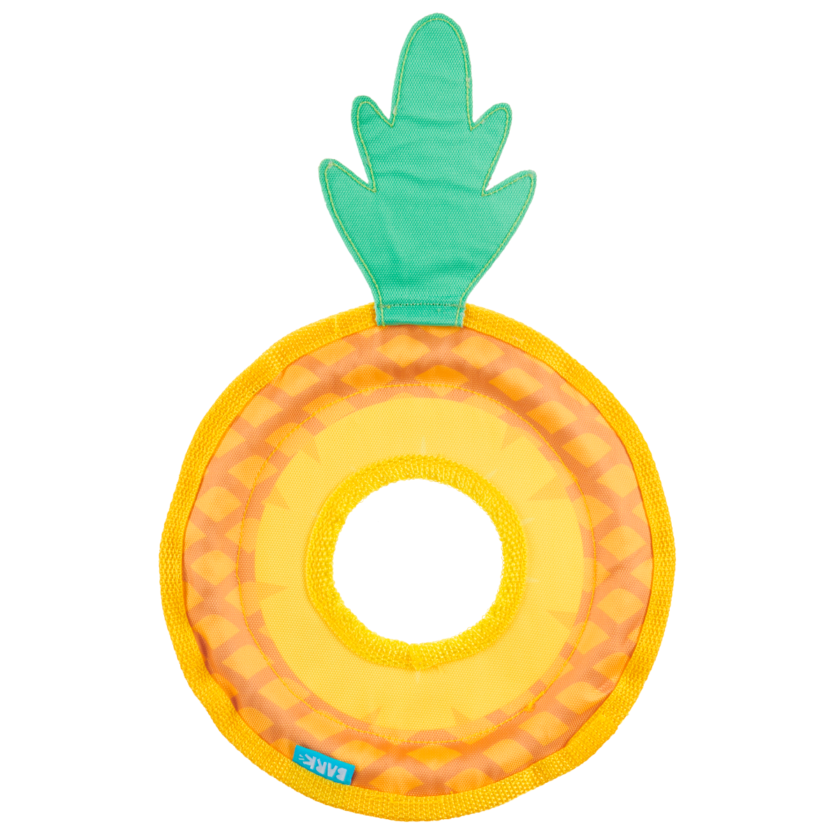 Pineapple Fling Plush Tug + Fetch Dog Toy