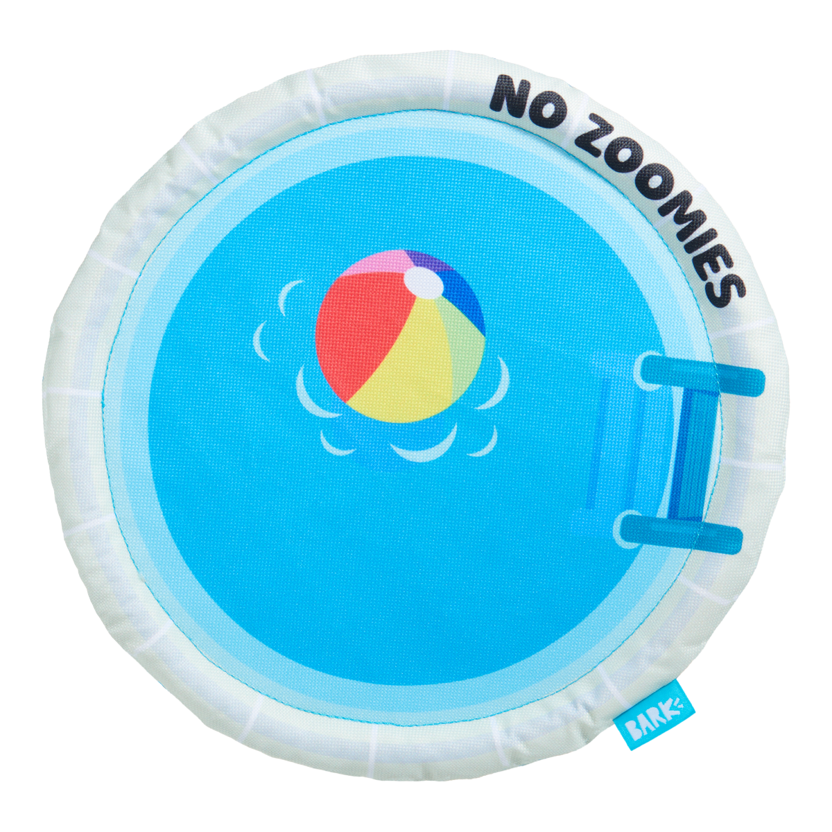 Deep End Disc Plush Fetch Dog Toy