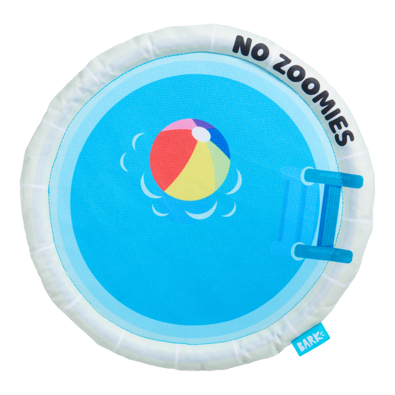 Deep End Disc Plush Fetch Dog Toy