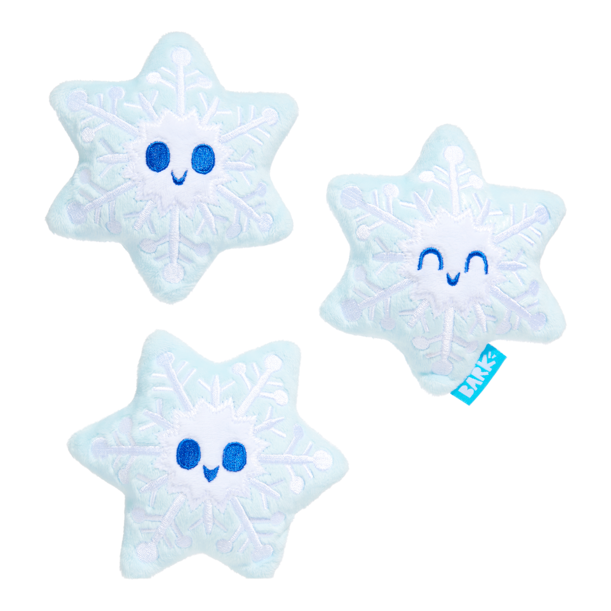 Crystal, Krystle & Cristal Plush Multi-Part Dog Toy
