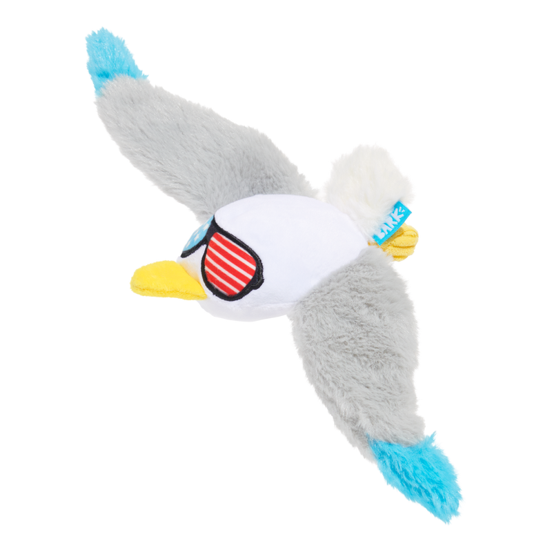 Free Gull Plush Tug Dog Toy