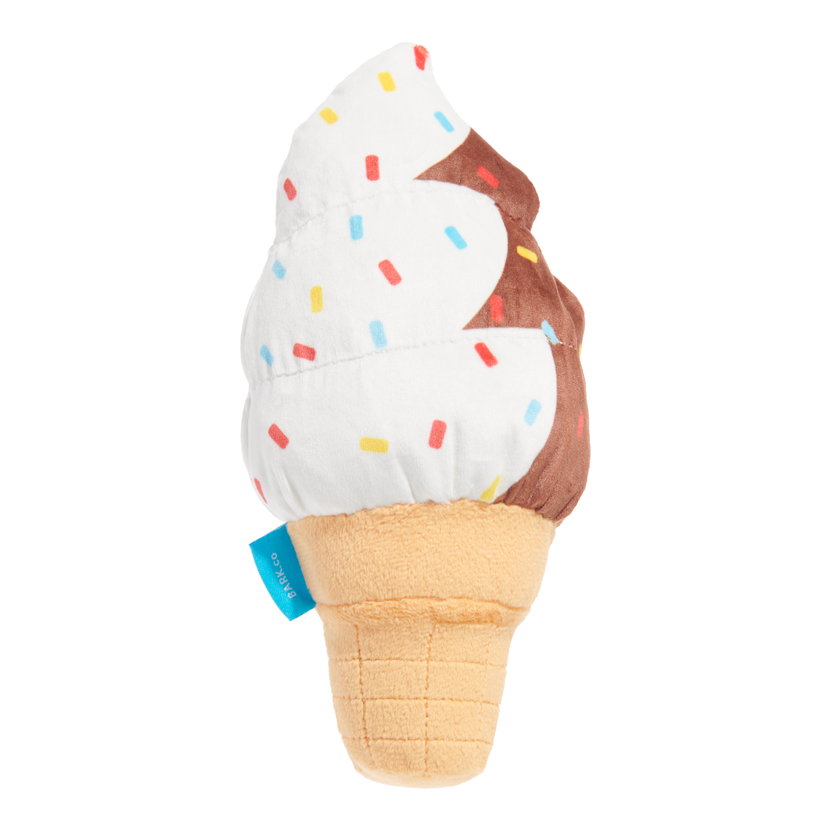 Ice Cream Carn Plush Tug Dog Toy