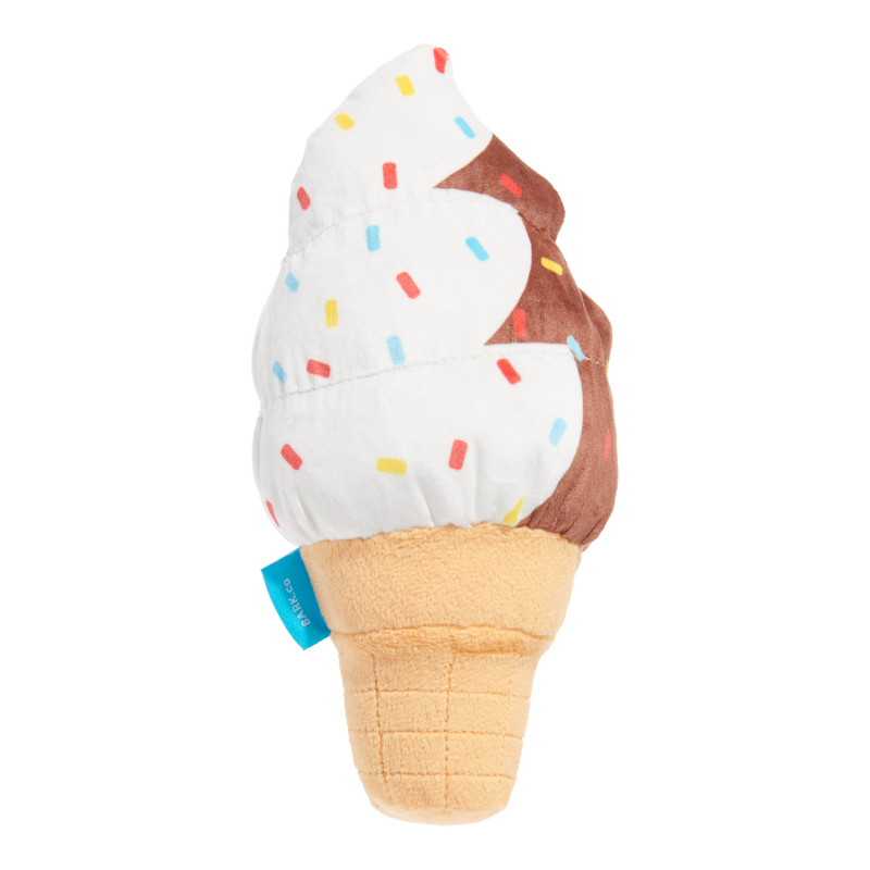 Ice Cream Carn Plush Tug Dog Toy