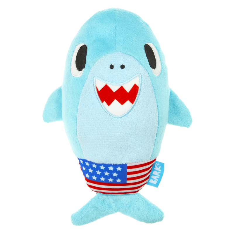 Fourth Of Jawly Jake Plush Dog Toy