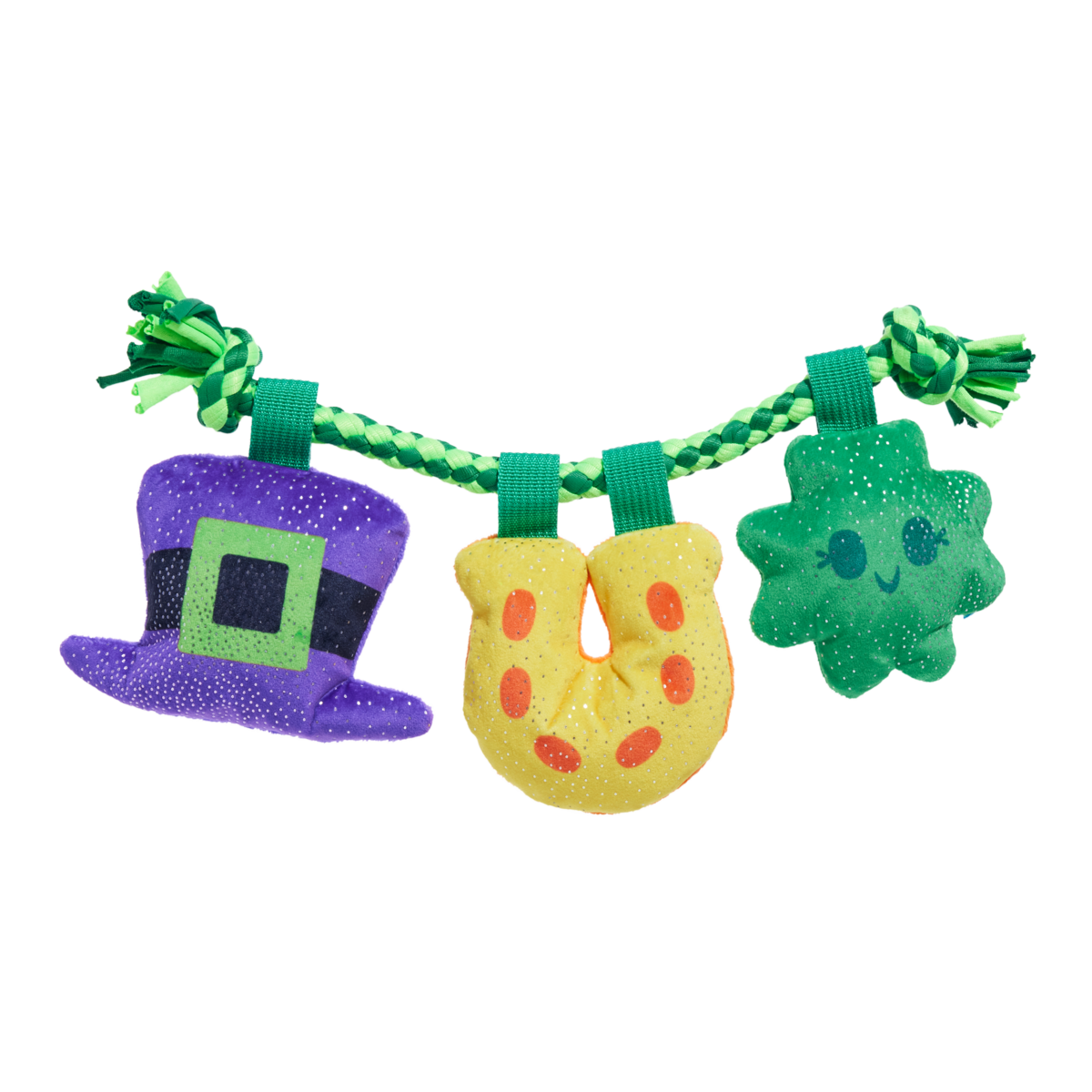 Tuggy Charms Plush Tug Dog Toy