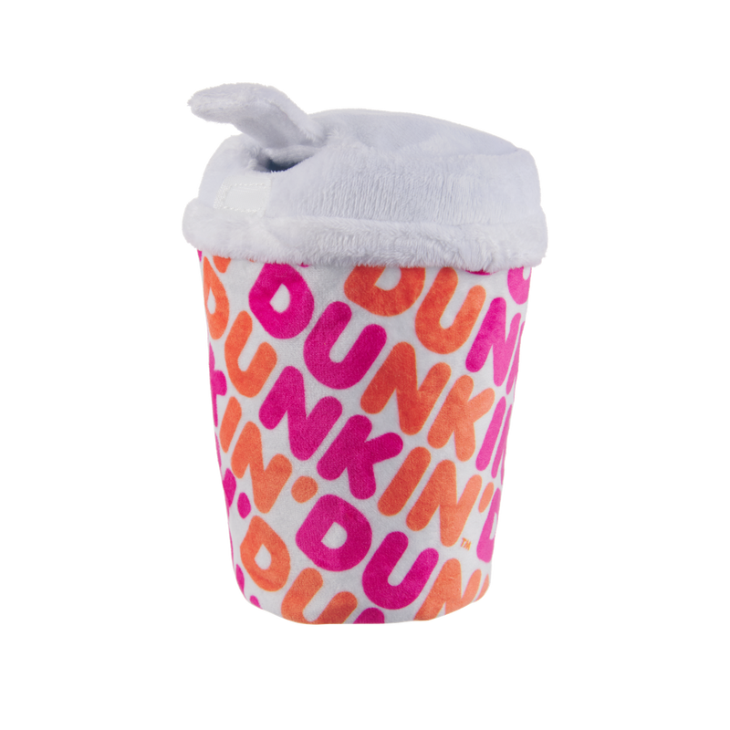 Dunkin'® Cup Plush Enrichment Dog Toy