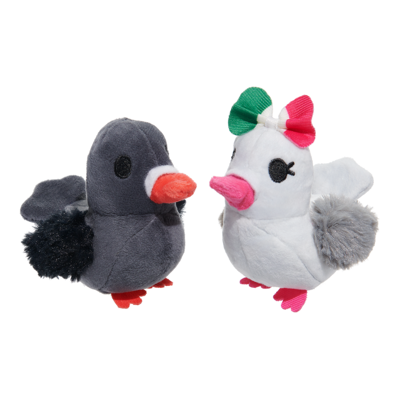 Coo Amore Plush Multi-Part + Tug Dog Toy