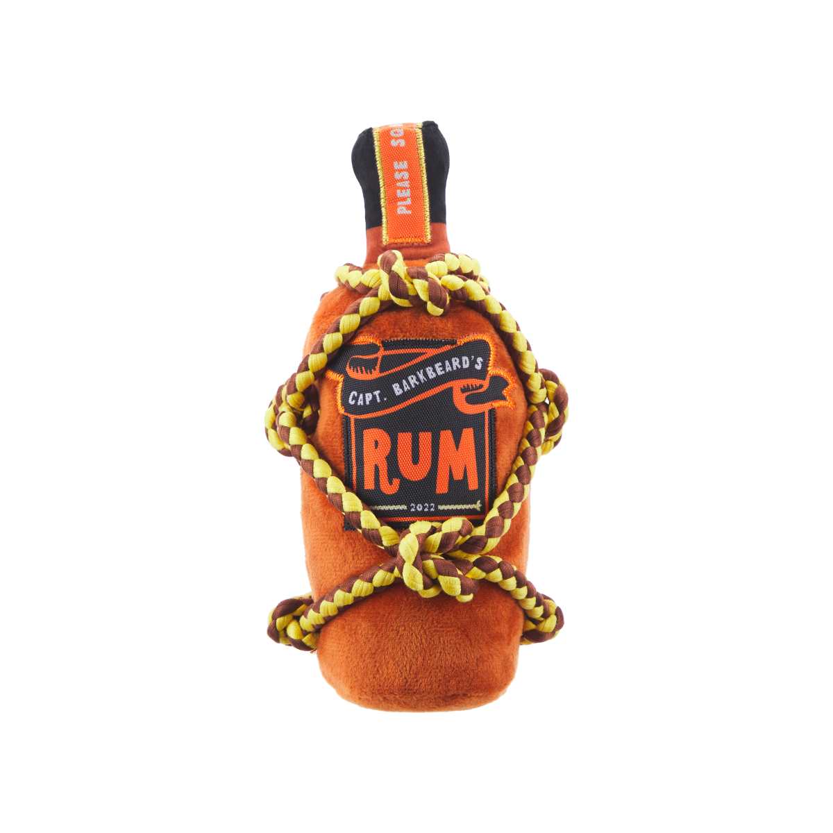 Barkbeard's Rum Plush Tug Dog Toy