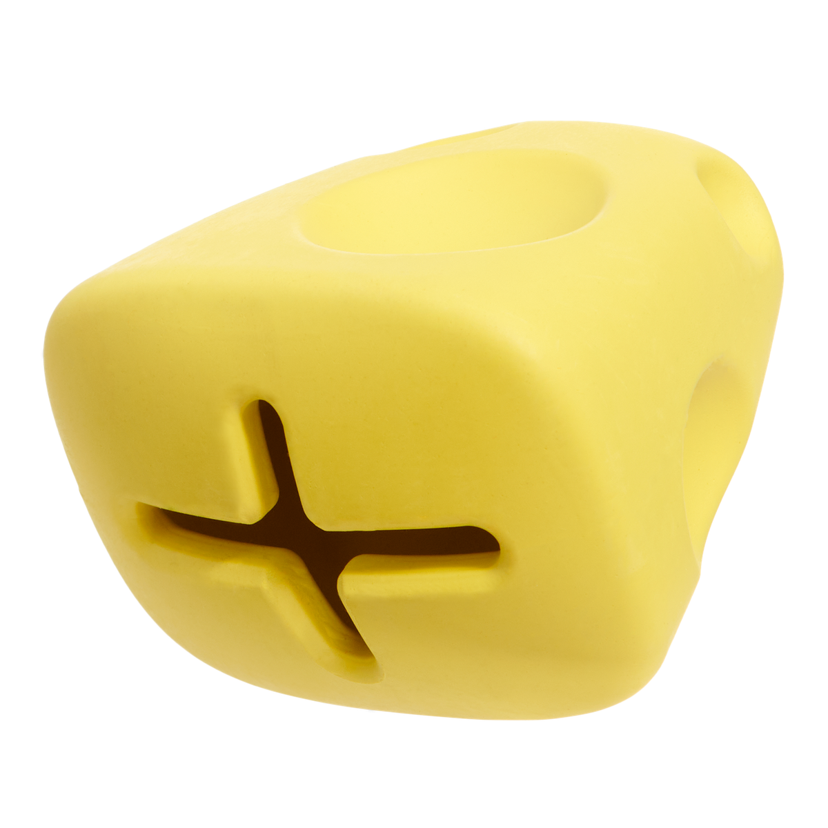 Cheese Super Chewer Durable Enrichment Dog Toy