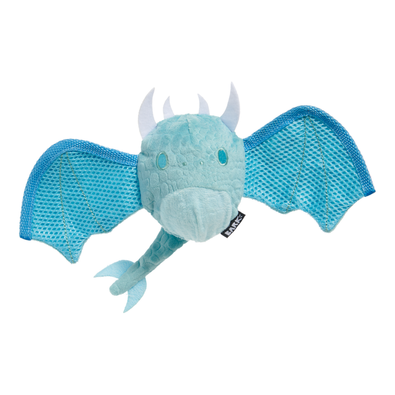 Brrrtha The Dragon Super Chewer Durable 2-in-1 + Tug + Fetch Dog Toy