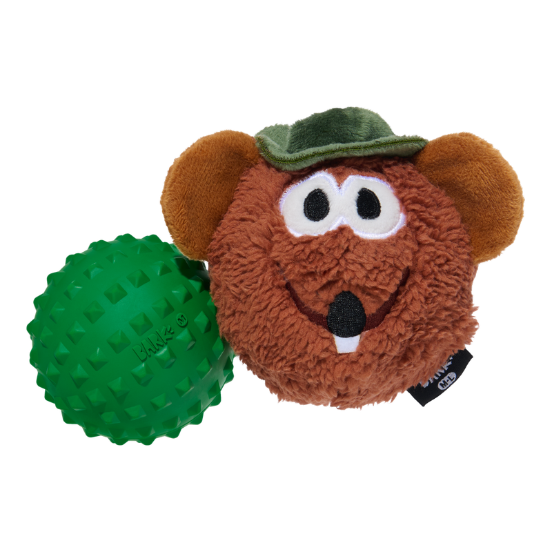 Rat N' Roll Rizzo Durable Super Chewer Multi-Part Dog Toy