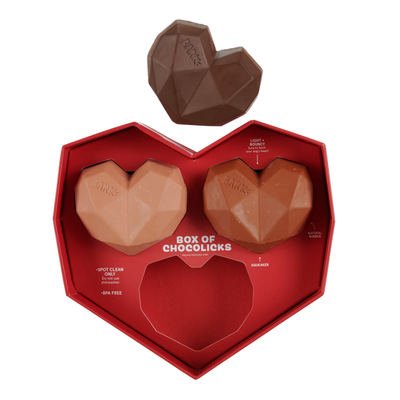Box of Chocolicks Super Chewer Durable Multi-Part + Gnaw Dog Toy