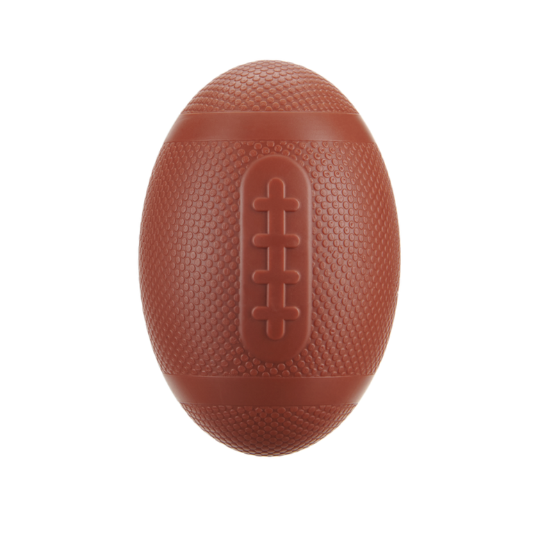 Chompionship Football Super Chewer Durable Fetch Dog Toy