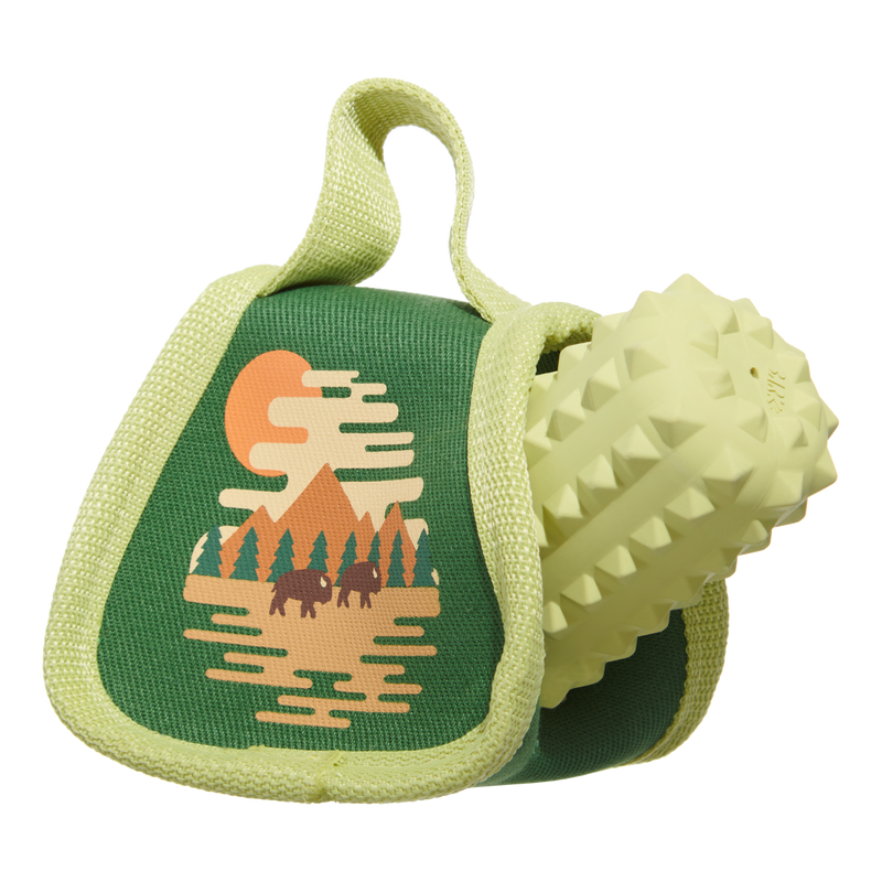 Parks Tuffel Bag Super Chewer Durable 2-in-1 Dog Toy