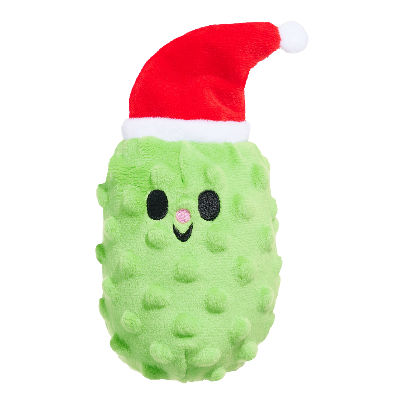 Pickle Claus Plush Tug Dog Toy