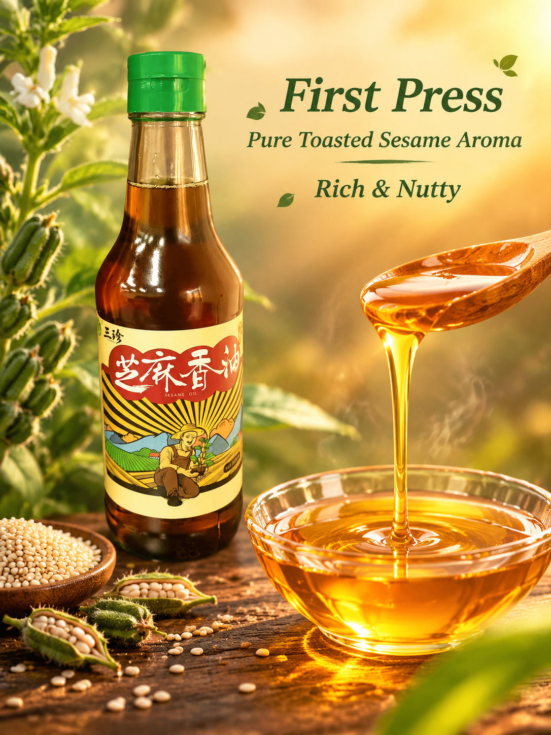 Sanzhen Sesame Oil