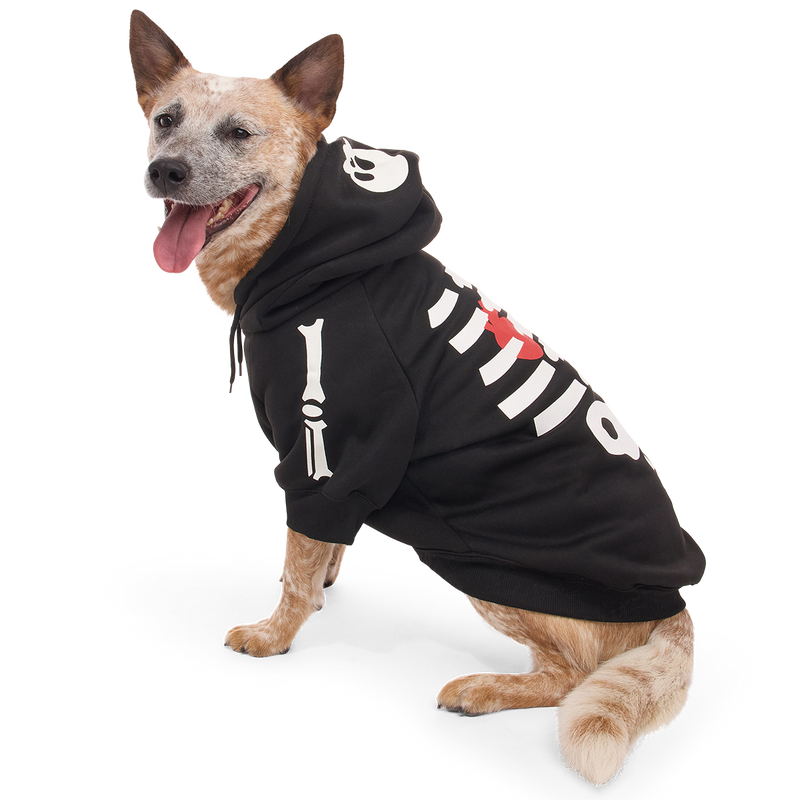 Skeleton Dog Hoodie