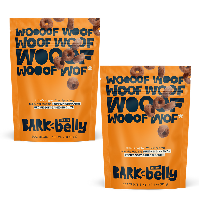 Soft-Baked Biscuits Pumpkin Cinnamon Recipe Dog Treats, 2-Pack