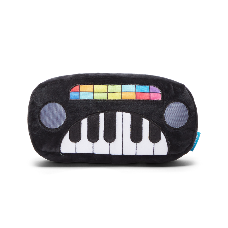 Squeaky Wonder Keyboard Plush Dog Toy