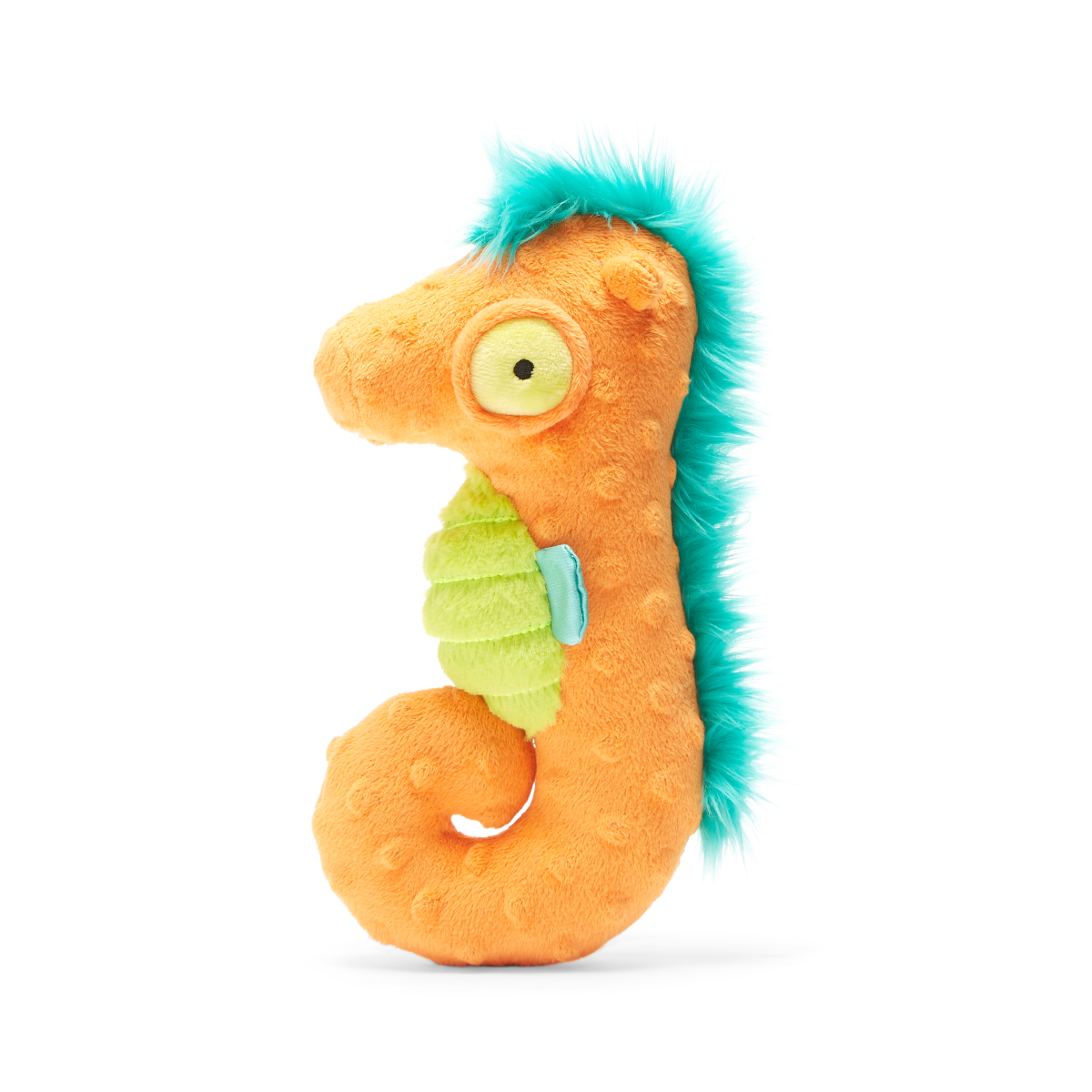 Swirlin Shirley the Seahorse Plush Tug Dog Toy