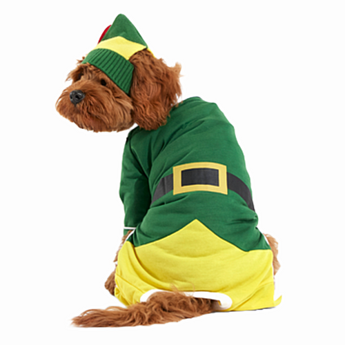 Buddy The Elf™ Dog Hat and Pajamas