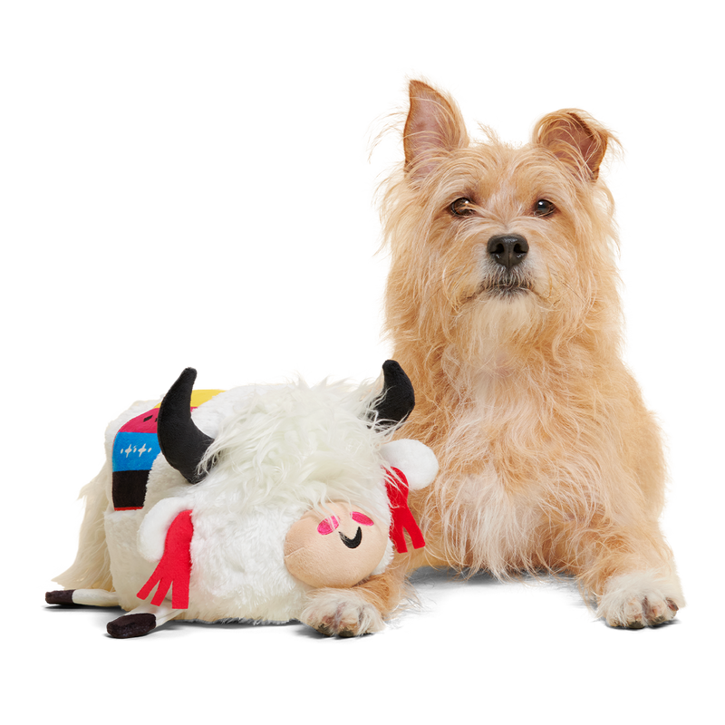 Yeshe the Yak Plush Extra-Large + Tug Dog Toy