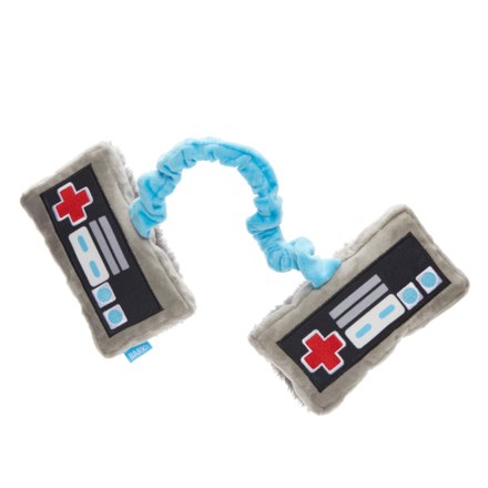 Ate-Bit Controllers Plush Tug Dog Toy