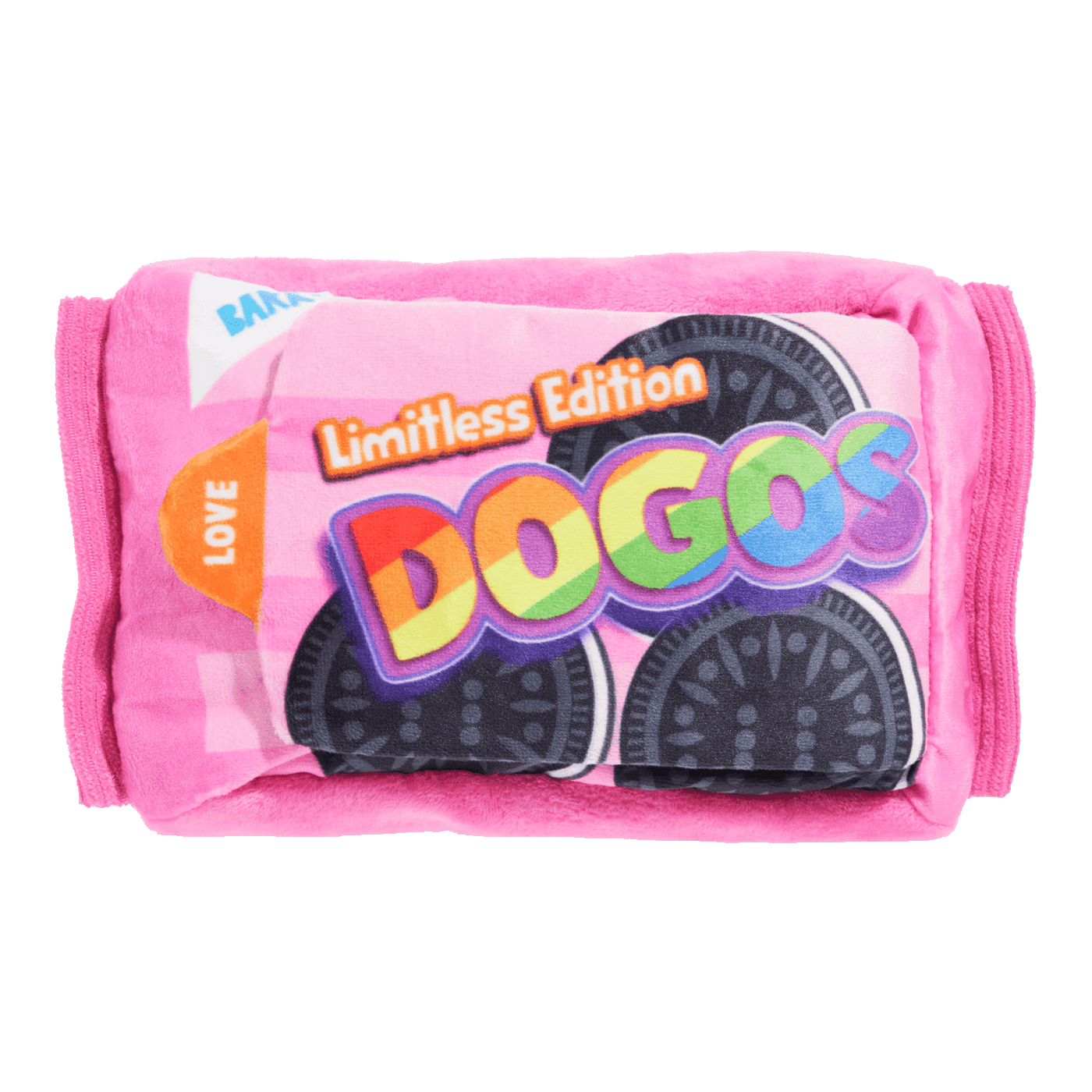 Rainbow Dogo Dunkers Plush Multi-Part + Enrichment Dog Toy