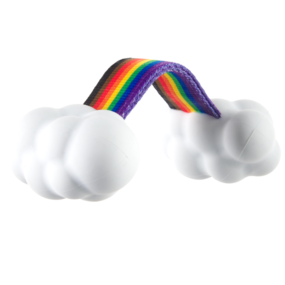 Proud Pup Rainbow Tug Super Chewer Durable Tug Dog Toy